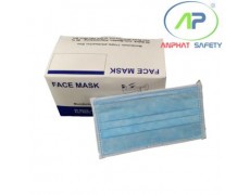 Khẩu trang y tế 3 lớp (Màu xanh)
